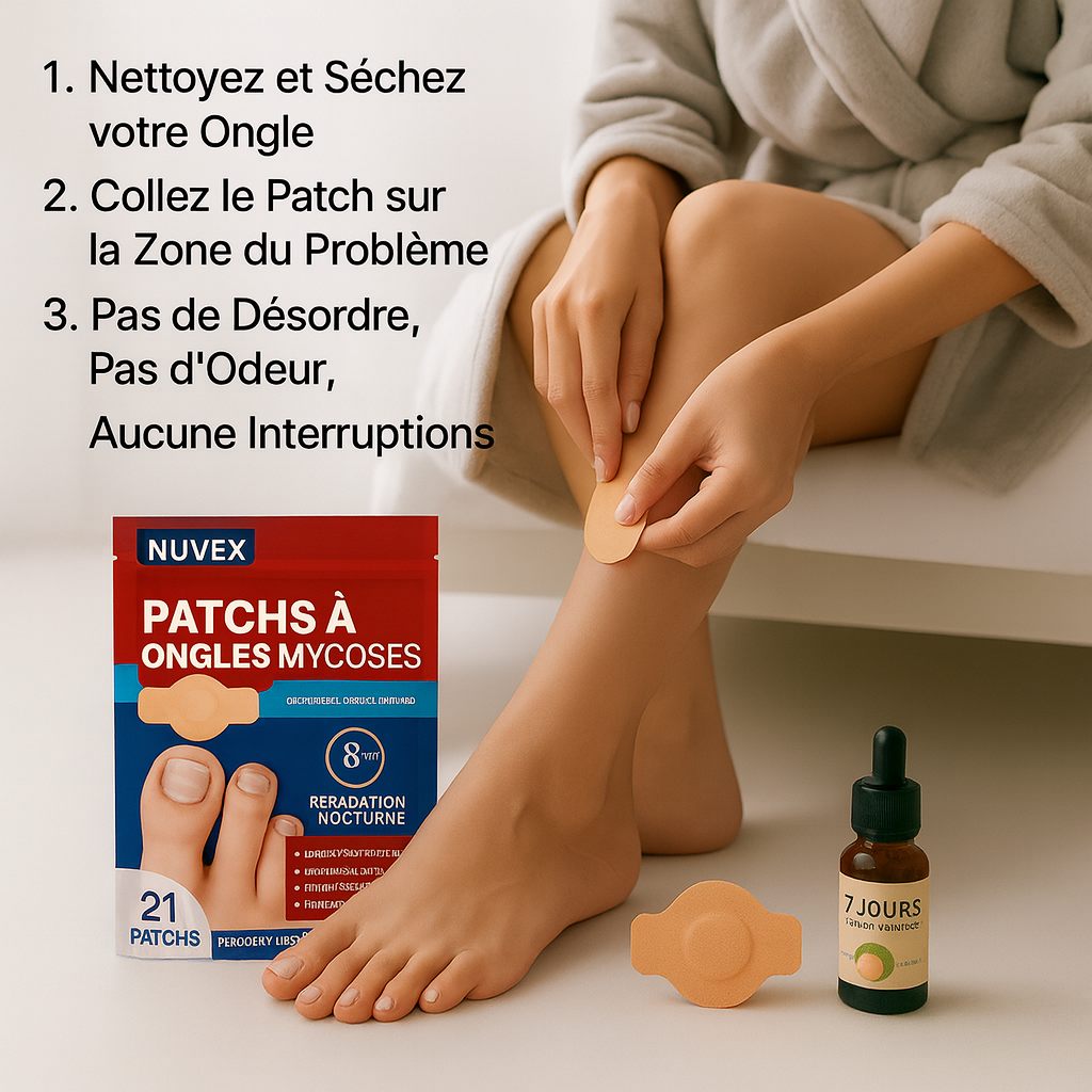 Nuvex - Patchs Anti-Mycoses Ongles