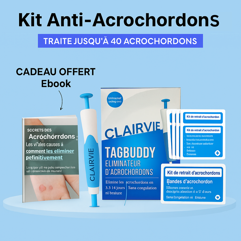 TagBuddy – Kit pour enlever les petites boules de peau